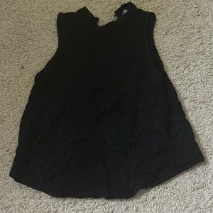 Black Lacey top